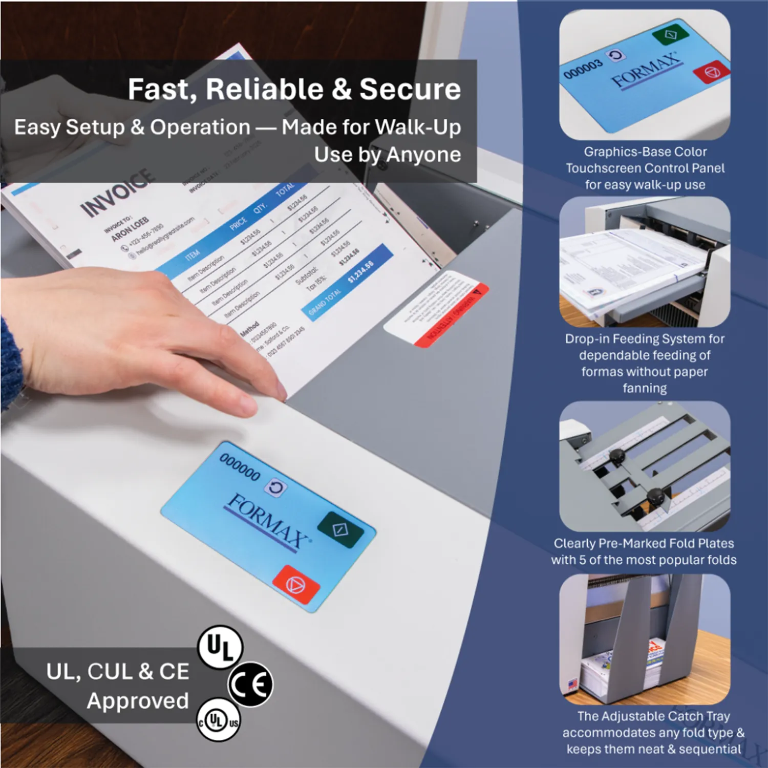 Formax AutoSeal FD 1506 Pressure Seal Folder Inserter Machine